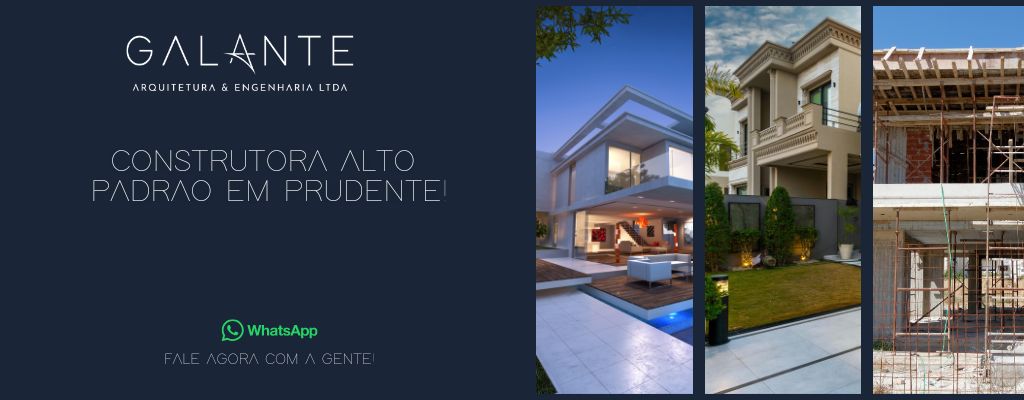 CONSTRUTORA EM PRESIDENTE PRUDENTE
