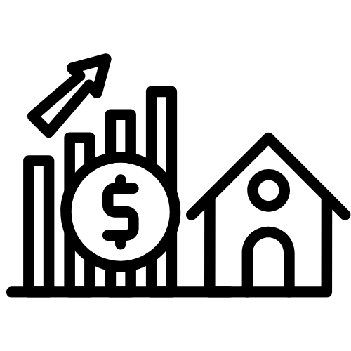 icon valorização do imovel