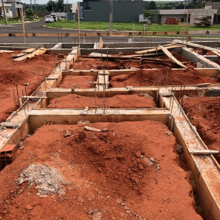 fundação de obra