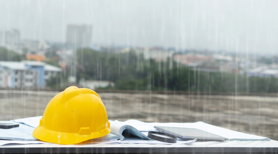 meses construção chuva